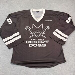 Coyote Jersey Men AXL Black Desert Dogs Lacrosse Gretzky 99‎ Coinbase Pinkbox